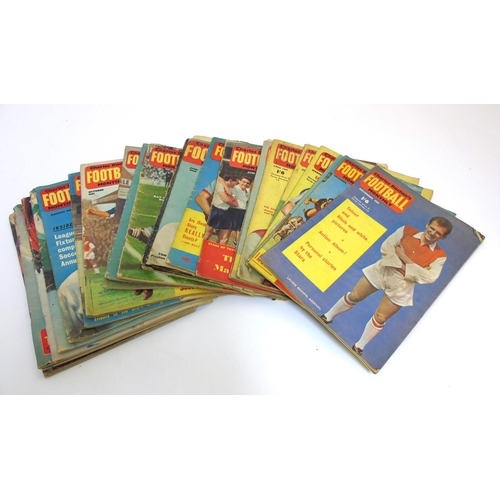 35 - Football: A quantity of Charles Buchan's Football monthly magazines, dating from 1960-1967 (approx 2... 