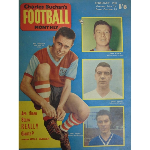 35 - Football: A quantity of Charles Buchan's Football monthly magazines, dating from 1960-1967 (approx 2... 