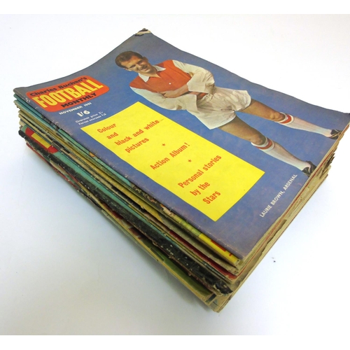 35 - Football: A quantity of Charles Buchan's Football monthly magazines, dating from 1960-1967 (approx 2... 