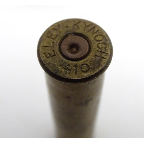 557 - Shooting: A collection of 14 scarce collectable 1940s Eley 'Almac' .410 2'' brass cartridge cases (i... 