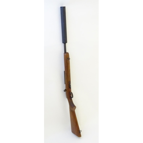 584 - Rimfire rifle: A 'Sportsman-Five' bolt-action .22LR rifle by BSA, Birmingham.  23 1/2'' barrel with ... 