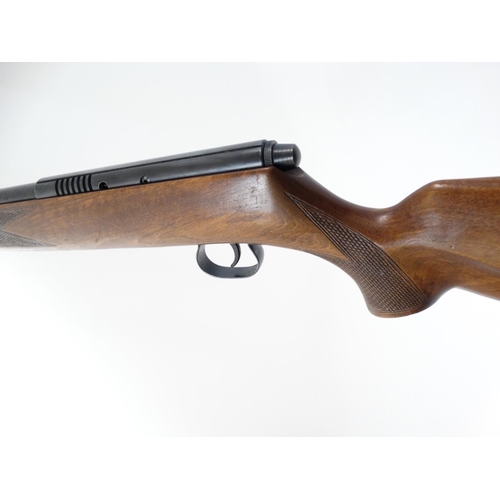 587 - Rimfire Rifle : A .22LR Semiautomatic rifle by Krico , 22 1/4'' barrel ( threaded for moderator ) wi... 