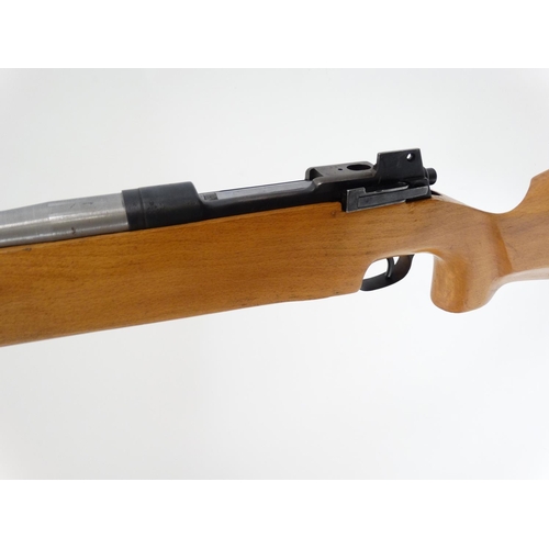 591 - Centrefire Rifle : A .308 Bolt Action single-shot Target rifle , 27 1/2'' heavy barrel , the action ... 