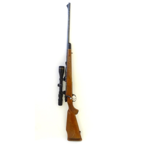 593 - Centrefire rifle: A 'Mark X' .270 bolt-action stalking rifle by Interarms, England & USA.  24 3/4'' ... 