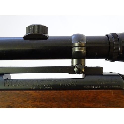 596 - Centrefire rifle: A 'Vanguard VGS' .270W bolt-action stalking rifle by Weatherby, USA. 25'' barrel, ... 