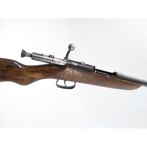 598 - Shotgun : A .410 Bolt action shotgun by Webley & Scott , Birmingham .  25 1/2'' barrel with 2 1/2'' ... 