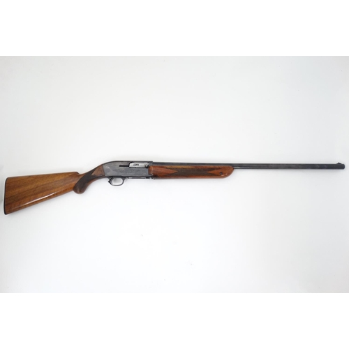 616 - Shotgun : A 12 bore Semiautomatic ( two - shot ) gun by FN / Browning , recoil operated action decor... 