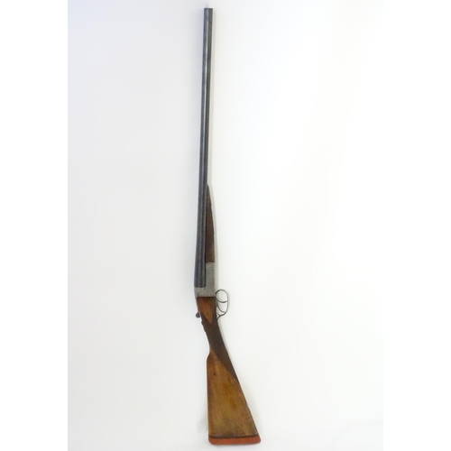 620 - Shotgun: A 12 bore side by side boxlock ejector shotgun by Westley Richards & Co, Birmingham & Londo... 