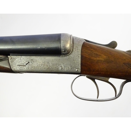 627 - Shotguns: A composed-matched pair of 'Avant Tout' 12 bore side by side boxlock ejector shotguns by C... 