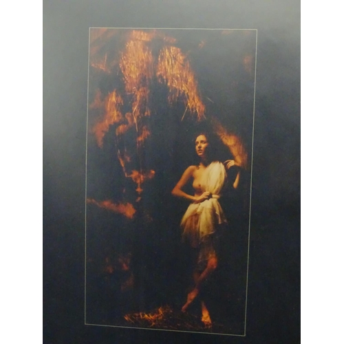 175 - Photography : Black and White and colour Female Form Art photographs framed , by Mark Leightley (Kod... 