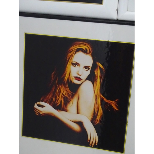 175 - Photography : Black and White and colour Female Form Art photographs framed , by Mark Leightley (Kod... 