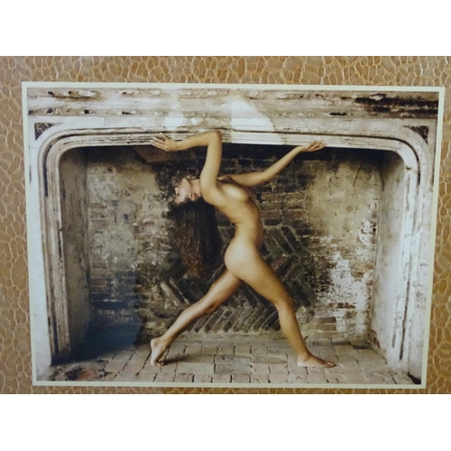 175 - Photography : Black and White and colour Female Form Art photographs framed , by Mark Leightley (Kod... 