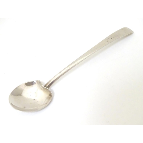 244 - A silver Art Nouveau spoon hallmarked Birmingham 1918 maker Hukin & Heath. approx 4 1/4'' long (10g)