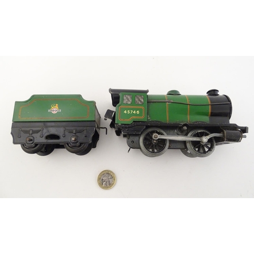 431 - Hornby : ' Hornby Train Goods Set No. 30 ' a boxed 'O' gauge ( no track ) comprising of 040 ' 45746 ... 