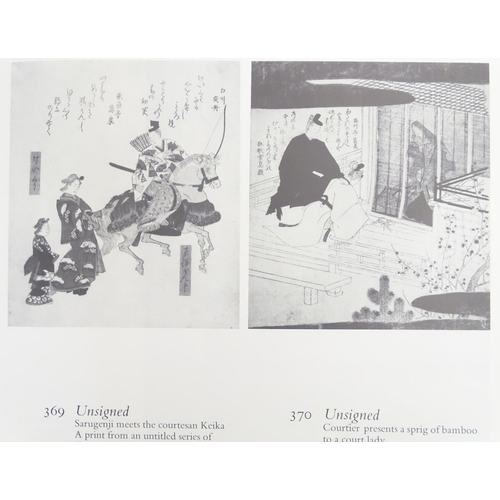 139 - Books: Three books relating to Oriental art, titles to include, 'The Art of Surimono' vols 1 & 2, by... 