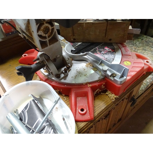 166 - A bench mounting 210mm compound Mitre saw