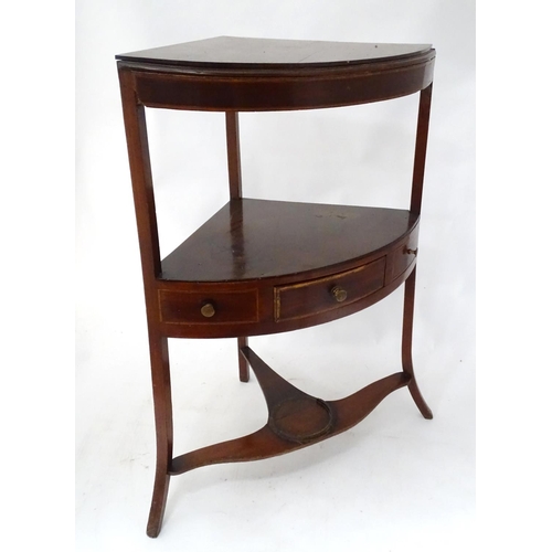 200 - A small corner washstand unit (for restoration)