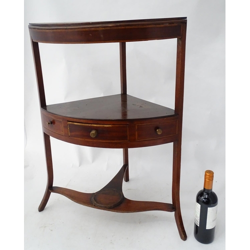 200 - A small corner washstand unit (for restoration)