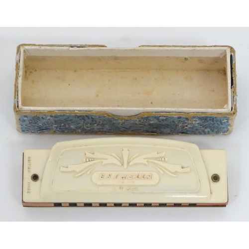 292 - An Estrella harmonica mouth organ