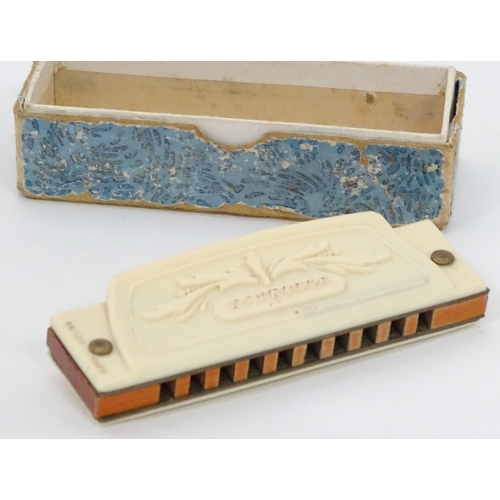 292 - An Estrella harmonica mouth organ