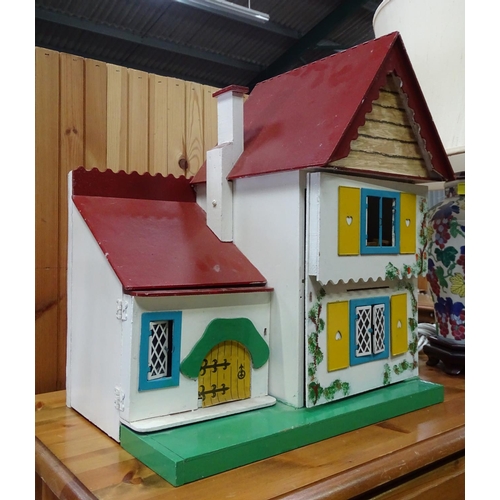 396 - Dolls house and furniture