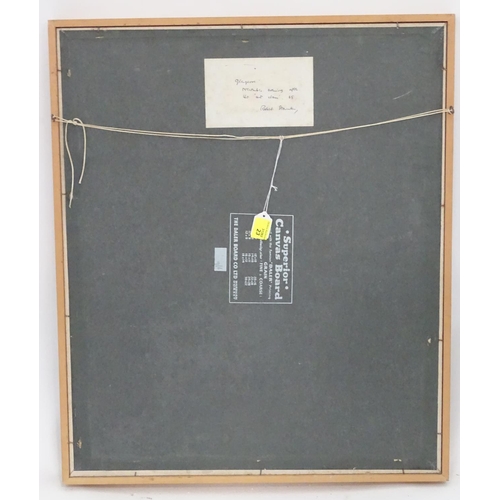 550 - Robert Stainton  1965, Oil on canvas board, 'Glen Gorse ', Monogrammed lower left, labelled verso. 2... 