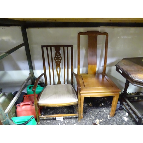 559 - Three assorted chairs