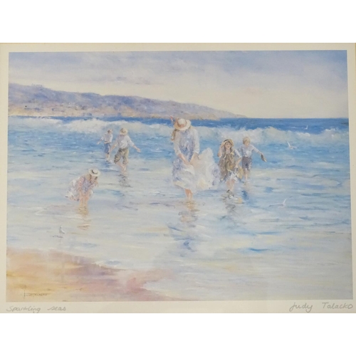 94 - Judy Talacko, (b1941), Australian),  Lithograph,  'Sparkling Seas', Signed in Pencil lower right,  7... 