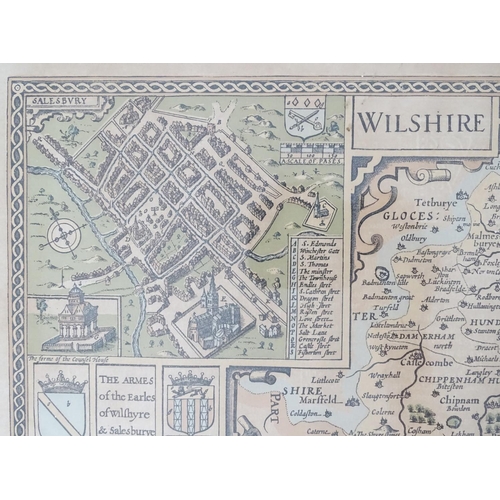 95 - A map of Wiltshire