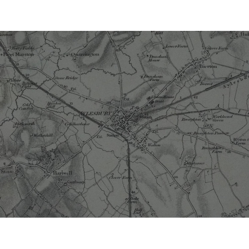 96 - Map: A map of ''Ingham'' published by Ordnance Survey 1st December 1834 . After Lieutenant Colonel C... 