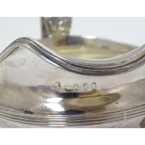 157 - A silver jug hallmarked London 1826 maker William Bateman. (180g)