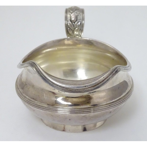 157 - A silver jug hallmarked London 1826 maker William Bateman. (180g)