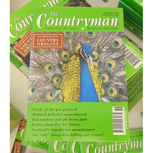 10 - A large quantity of 'The Countryman' magazines from 1970s / 1980s