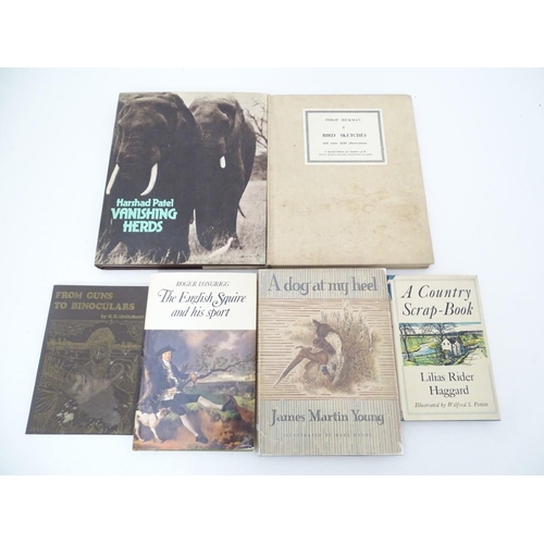 16 - Books: A quantity of books on the subject of Natural History, comprising 'A Country Scrap-Book' by L... 