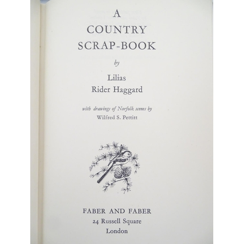 16 - Books: A quantity of books on the subject of Natural History, comprising 'A Country Scrap-Book' by L... 