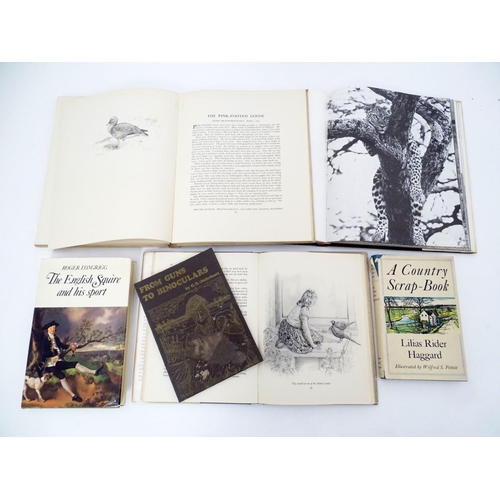 16 - Books: A quantity of books on the subject of Natural History, comprising 'A Country Scrap-Book' by L... 