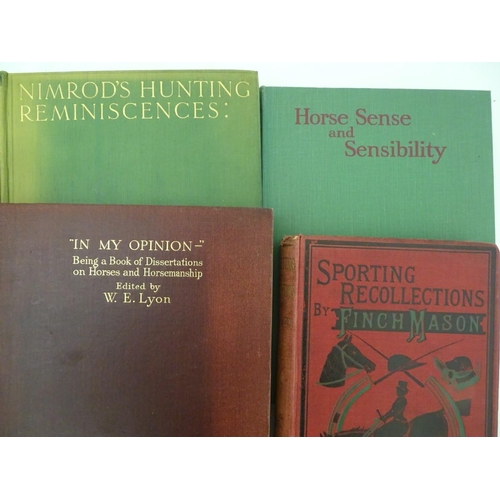 27 - Books: A quantity of book on the subject of hunting, titles to include '''In My Opinion'': Being a B... 