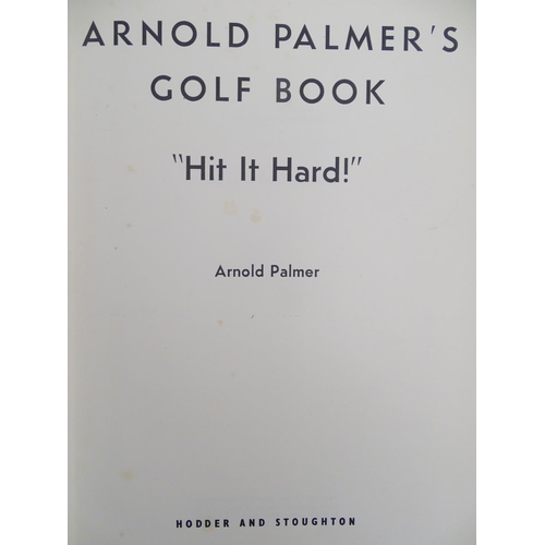 41 - Books: Guide to Golf in the British Isles, by Henry Cotton, Style Analysis by Louis T Stanley, Golf ... 