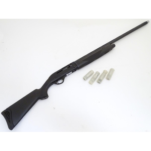 501 - Shotgun: a Hatsan 'Escort Magnum' 12 bore semi-automatic shotgun, 28'' barrel (including external mu... 