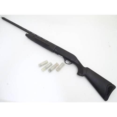 501 - Shotgun: a Hatsan 'Escort Magnum' 12 bore semi-automatic shotgun, 28'' barrel (including external mu... 