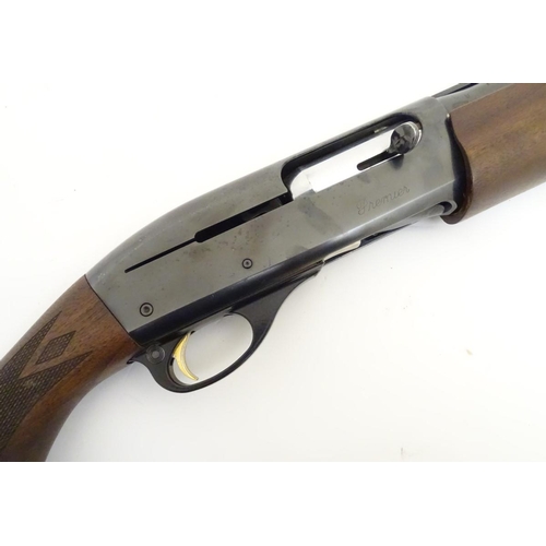 502 - Shotgun: a Remington '11-87 Premier' 12 bore semi-automatic sporting gun, 28'' multichoke barrel wit... 