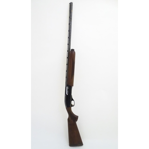 502 - Shotgun: a Remington '11-87 Premier' 12 bore semi-automatic sporting gun, 28'' multichoke barrel wit... 