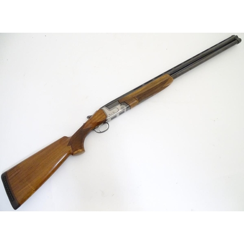 526 - Shotgun: an IAB (Industria Armi Bresciane) 'Record Trap' 12 bore over and under trap gun. 29 1/2'' b... 