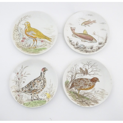 81 - Four British Anchor plates to include three from the 'Wild Birds of Heath and Moorland' series: 'Gol... 