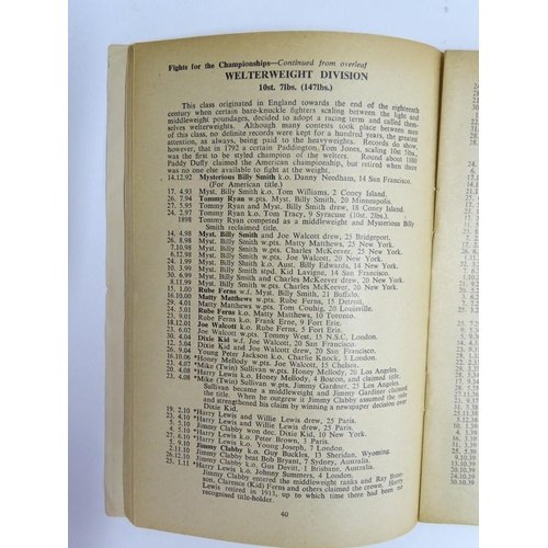 94 - Boxing: Boxing News Annual 1947, World's & British Records & Ratings at all weights, Ring facts and ... 