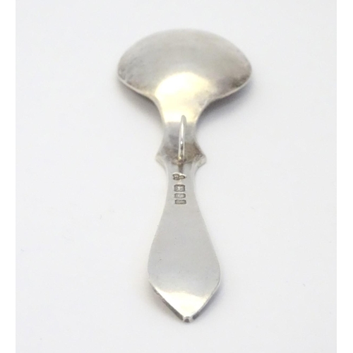 177 - A silver preserve spoon hallmarked London 1984 maker SEP. 5 1/2''  long