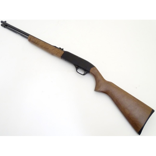 388 - Firearm: a Winchester 'Model 190' .22LR semi-automatic rimfire rifle, 20 3/4'' barrel with open sigh... 