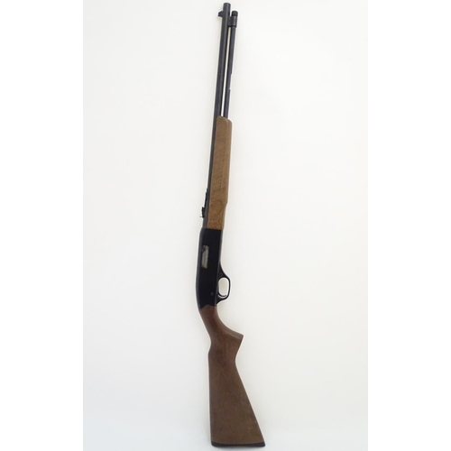 388 - Firearm: a Winchester 'Model 190' .22LR semi-automatic rimfire rifle, 20 3/4'' barrel with open sigh... 