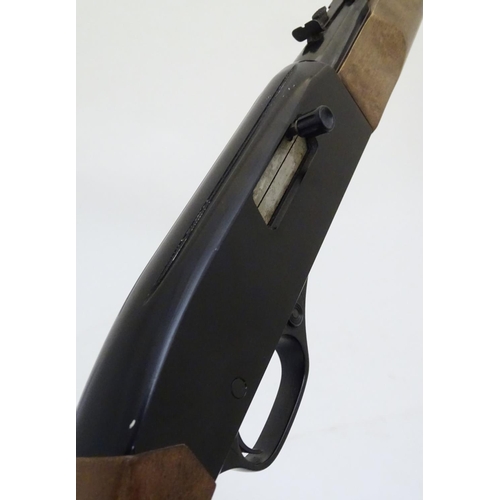 388 - Firearm: a Winchester 'Model 190' .22LR semi-automatic rimfire rifle, 20 3/4'' barrel with open sigh... 