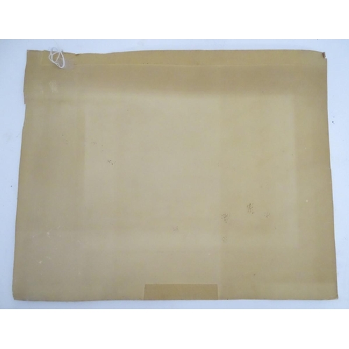 181 - William B. Hole, after John Thomson,  Sepia engraving, 1889, 'Fast Castle', Detailed in pencil under... 